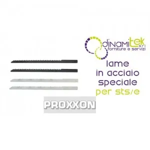 HOJAS DE SIERRA DE CALAR DE ACERO ESPECIAL PROXXON 28054 PARA STS/E - 2 PIEZAS Dinamitek 1