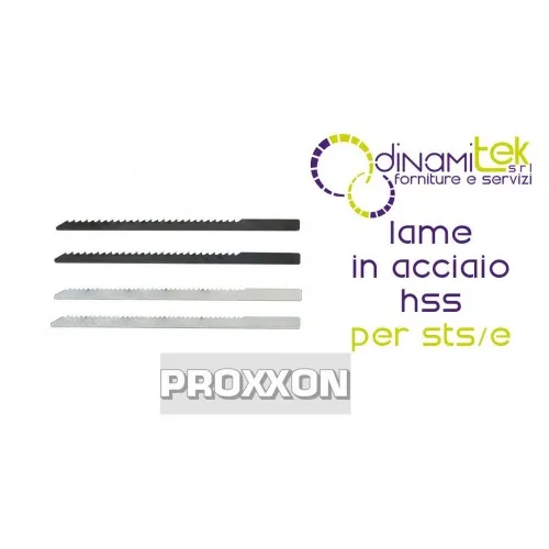 HOJAS DE SIERRA DE CALAR HSS PROXXON 28056 - 2 PIEZAS Dinamitek 1