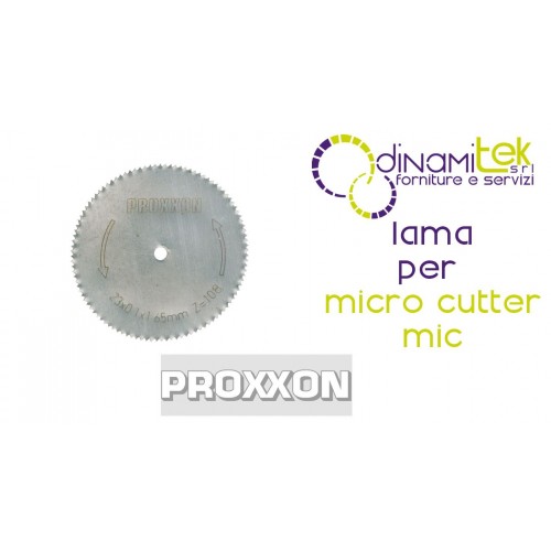 CUCHILLA DE REPUESTO PROXXON 28652 PARA MICROCORTADOR MIC - 23 DIENTES Dinamitek 1