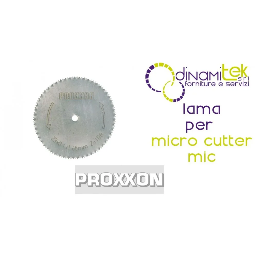 PROXXON 28652 ERSATZKLINGE FüR MIKRO-CUTTER MIC – 23 ZäHNE Dinamitek 1