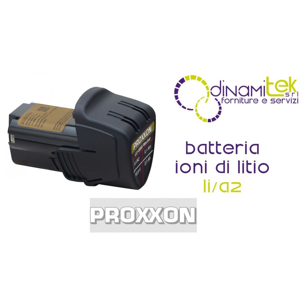 PROXXON 29896 BATTERIA A IONI DI LITIO Li/A2 Dinamitek 1