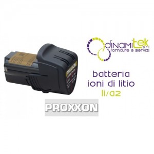 29896 PROXXON LI/A2 LITHIUM-ION BATTERY - 10.8V / 2.6AH FOR CORDLESS SYSTEM Dinamitek 1