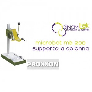 PROXXON MICROBOT MB 200 SUPPORTO A COLONNA Dinamitek 1