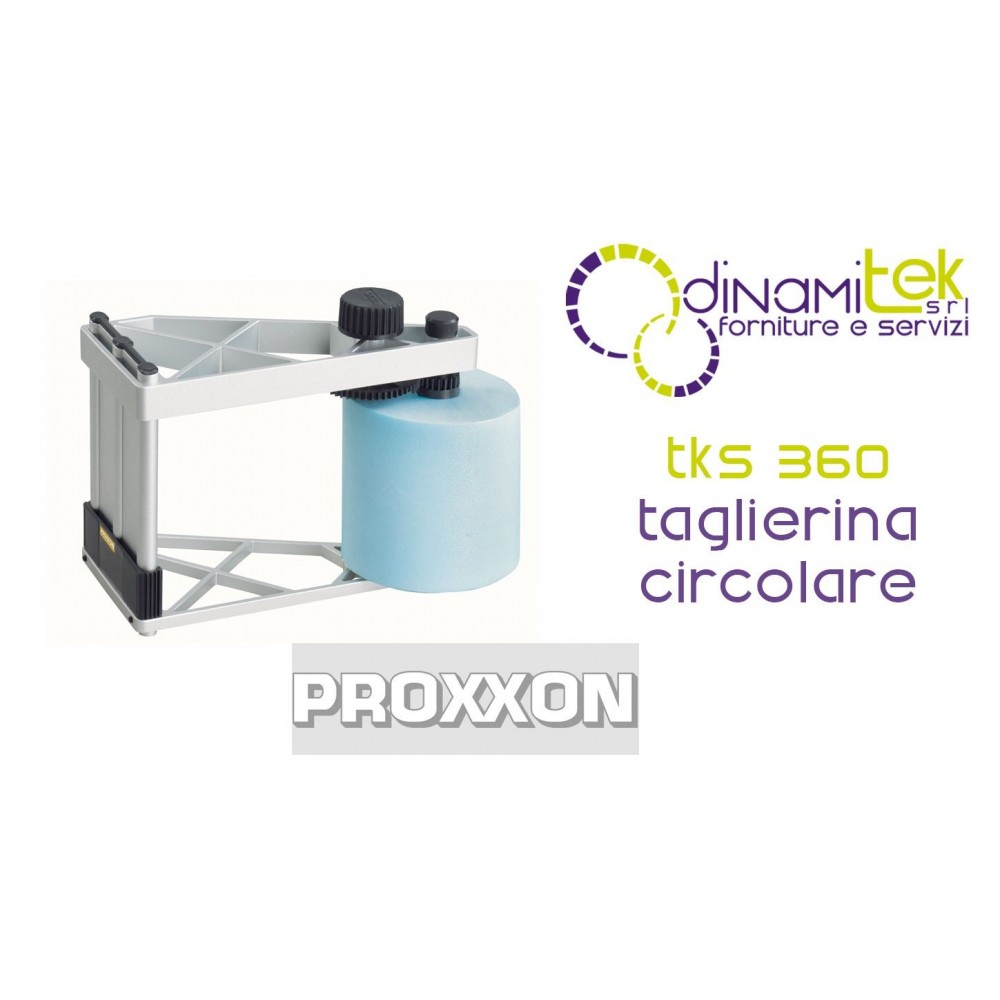 CORTADORA CIRCULAR PROXXON TKS 360: PARA CILINDROS Y CONOS PRECISOS Dinamitek 1
