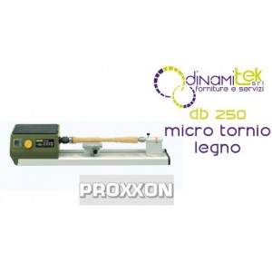 TORNO MICRO PARA MADERA - 100W - 250MM ENTRE PUNTOS DB 250 PROXXON Dinamitek 1