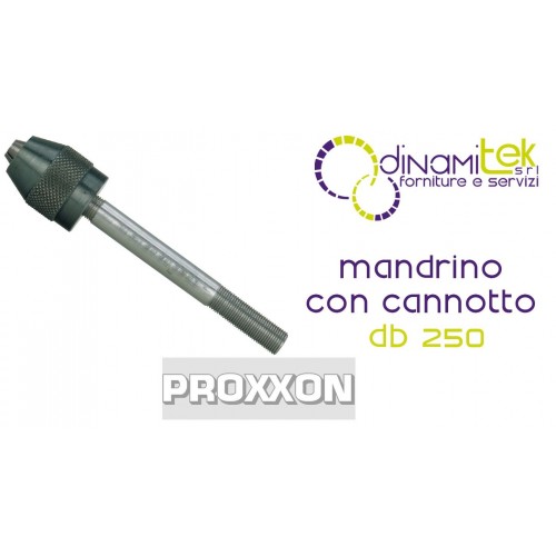 27028 SPINDLE WITH SLEEVE FOR THE COUNTER-HEAD OF THE PROXXON DB 250 Dinamitek 1