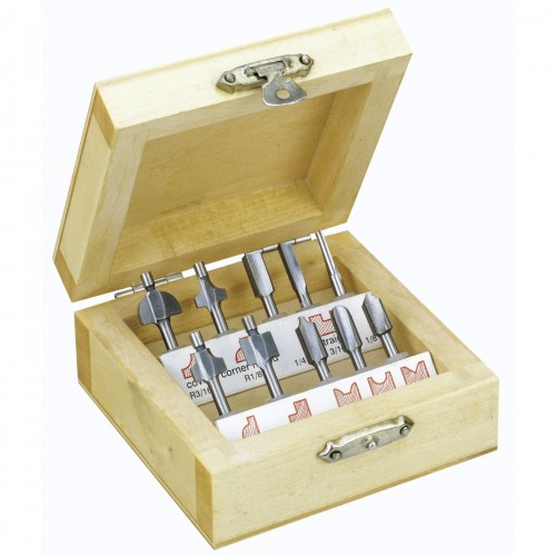 PROXXON 29020 SERIE DI 10 FRESE A PROFILO PER LEGNO Dinamitek 2