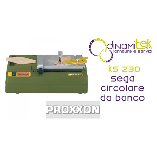PROXXON 27006 KS 230 TISCHKREISSäGE – PRäZISIONSSCHNITT Dinamitek 1