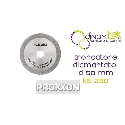 DIAMOND CUTTER - Ø 50 MM FOR KS 230 SAW 28012 PROXXON Dinamitek 1
