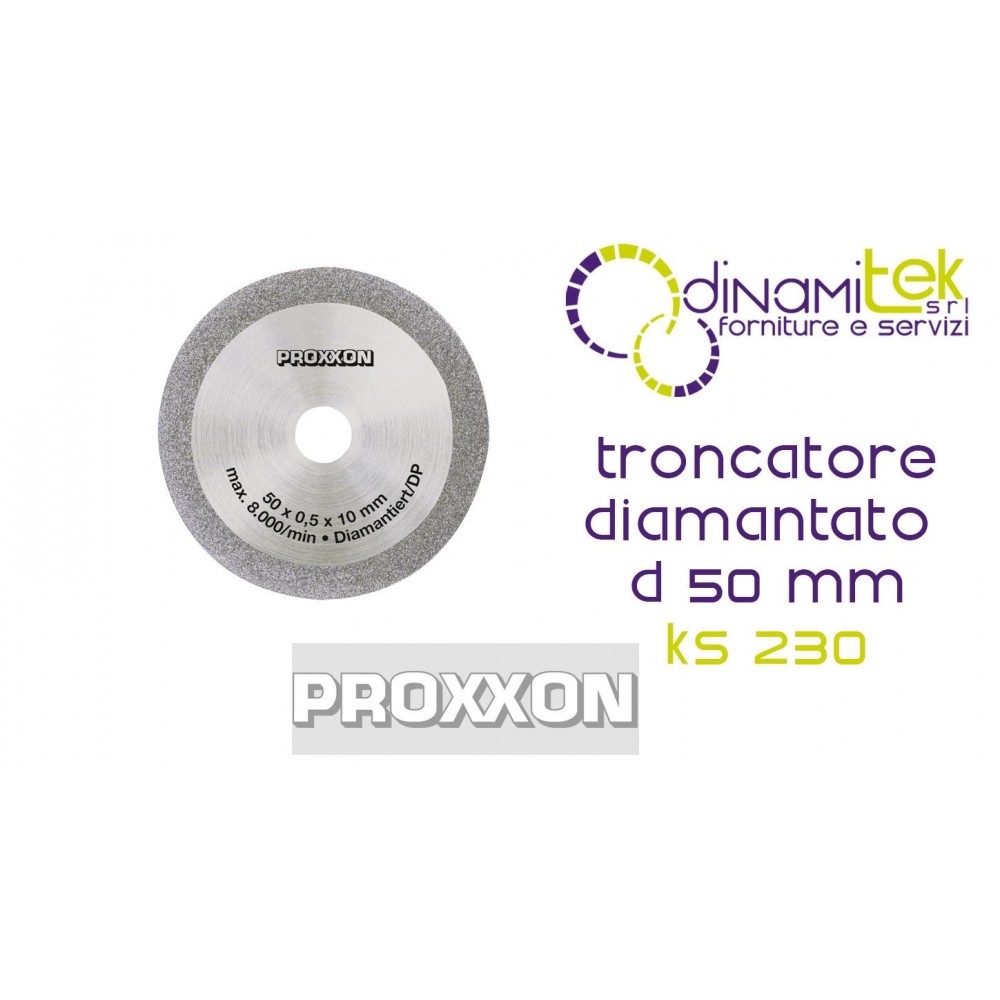 FRAISE DIAMANTéE - Ø 50 MM POUR SCIE KS 230 28012 PROXXON Dinamitek 1