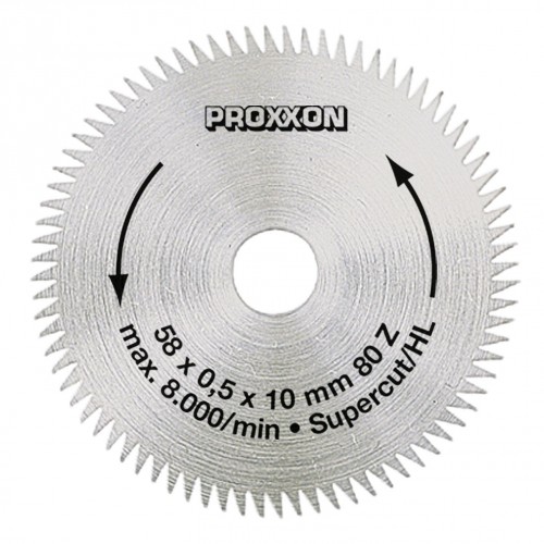 HOJA SUPER CUT - Ø 58 MM PARA SIERRA CIRCULAR KS 230 28014 PROXXON Dinamitek 2