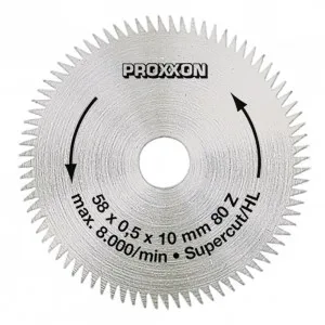 PROXXON 28014 LAMA SUPER CUT d 58 mm Dinamitek 2 PER SEGA CIRCOLARE KS 230
