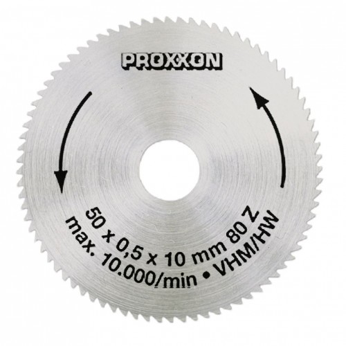 PROXXON 28011 LAMA INTERAMENTE IN METALLO DURO d 50 mm Dinamitek 2 PER SEGA CIRCOLARE KS 230