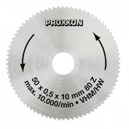 LAME ENTIèREMENT EN CARBURE - Ø 50 MM POUR KS 230 28011 PROXXON Dinamitek 2
