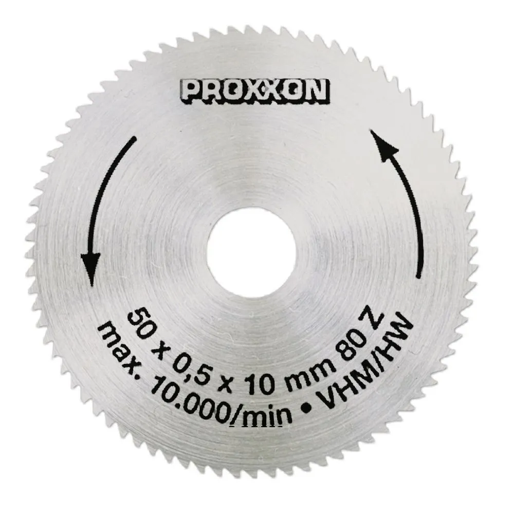HOJA DE CARBURO MACIZO - Ø 50 MM PARA KS 230 28011 PROXXON Dinamitek 2