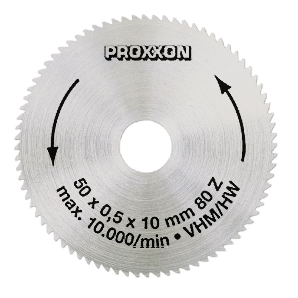 HOJA DE CARBURO MACIZO - Ø 50 MM PARA KS 230 28011 PROXXON Dinamitek 2