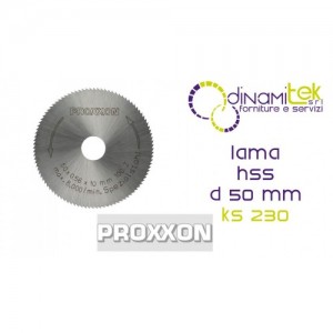 HOJA DE SIERRA CIRCULAR HSS - Ø 50 MM - 100 DIENTES PARA KS 230 28020 PROXXON Dinamitek 1
