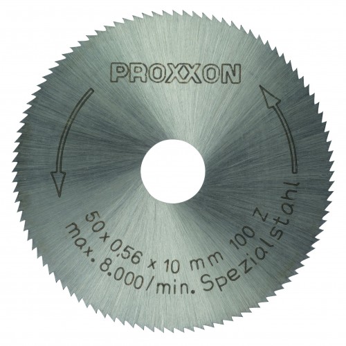 HOJA DE SIERRA CIRCULAR HSS - Ø 50 MM - 100 DIENTES PARA KS 230 28020 PROXXON Dinamitek 2