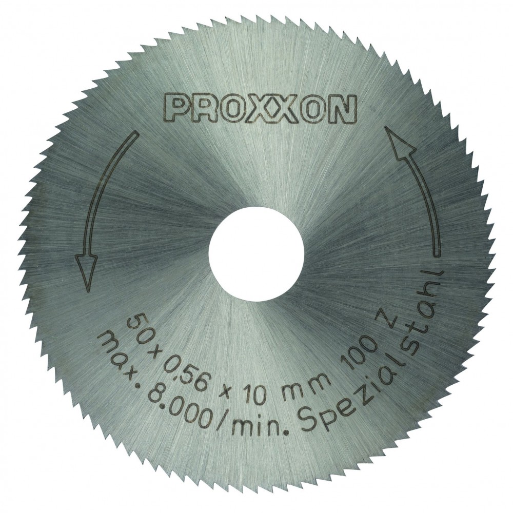 HOJA DE SIERRA CIRCULAR HSS - Ø 50 MM - 100 DIENTES PARA KS 230 28020 PROXXON Dinamitek 2