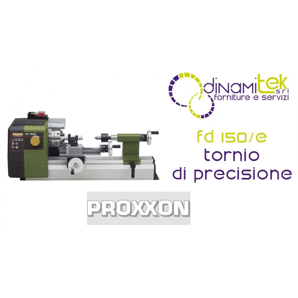 TORNO DE PRECISIóN - 5.000 RPM FD 150/E PROXXON Dinamitek 1
