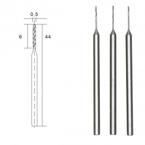 BROCAS HELICOIDALES HSS PROXXON PARA METAL, PLáSTICO Y MADERA (JUEGOS DE 3, 6 Y 10 PIEZAS) Dinamitek 2