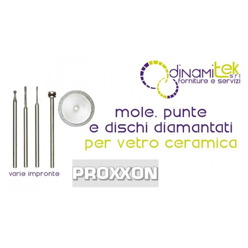 HERRAMIENTAS DE DIAMANTE PROXXON - PARA VIDRIO, CERáMICA, PIEDRA Y PLáSTICO - GAMA COMPLETA Dinamitek 1