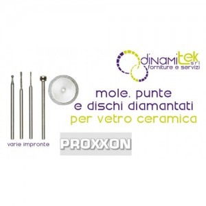 PROXXON DIAMOND TOOLS - FOR GLASS, CERAMIC, STONE AND PLASTIC - COMPLETE RANGE Dinamitek 1