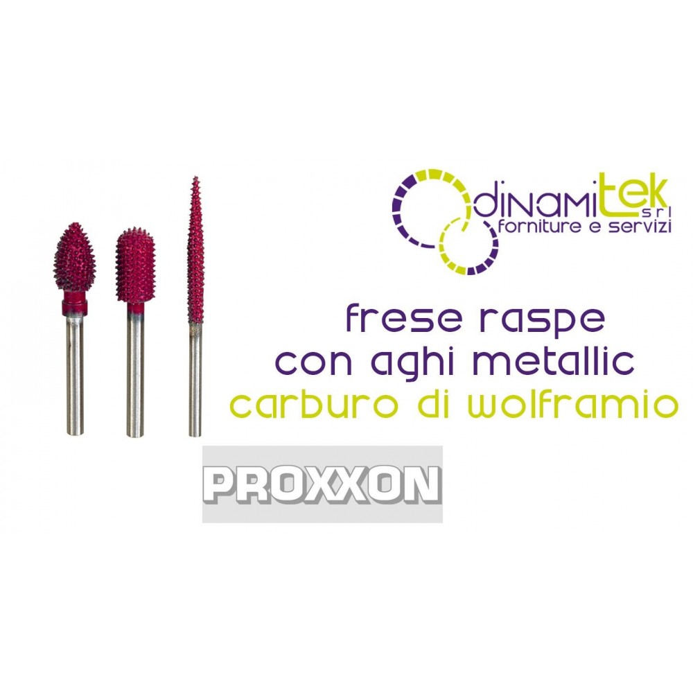 ESCOFINAS DE CARBURO DE WOLFRAMIO PARA MADERA Y FIBRAS 29060 PROXXON Dinamitek 1