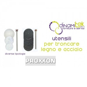 PROXXON CUTTING TOOLS FOR WOOD AND STAINLESS STEEL Dinamitek 1