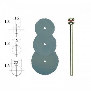 HERRAMIENTAS DE CORTE PROXXON PARA MADERA Y ACERO INOXIDABLE Dinamitek 2
