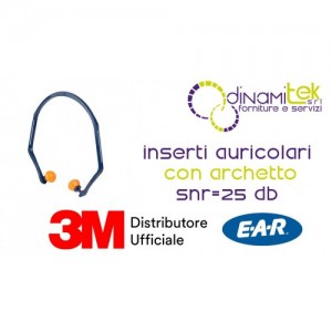 1310 ARCHETTI AURICOLARI RIUTILIZZABILI 3M Dinamitek 1