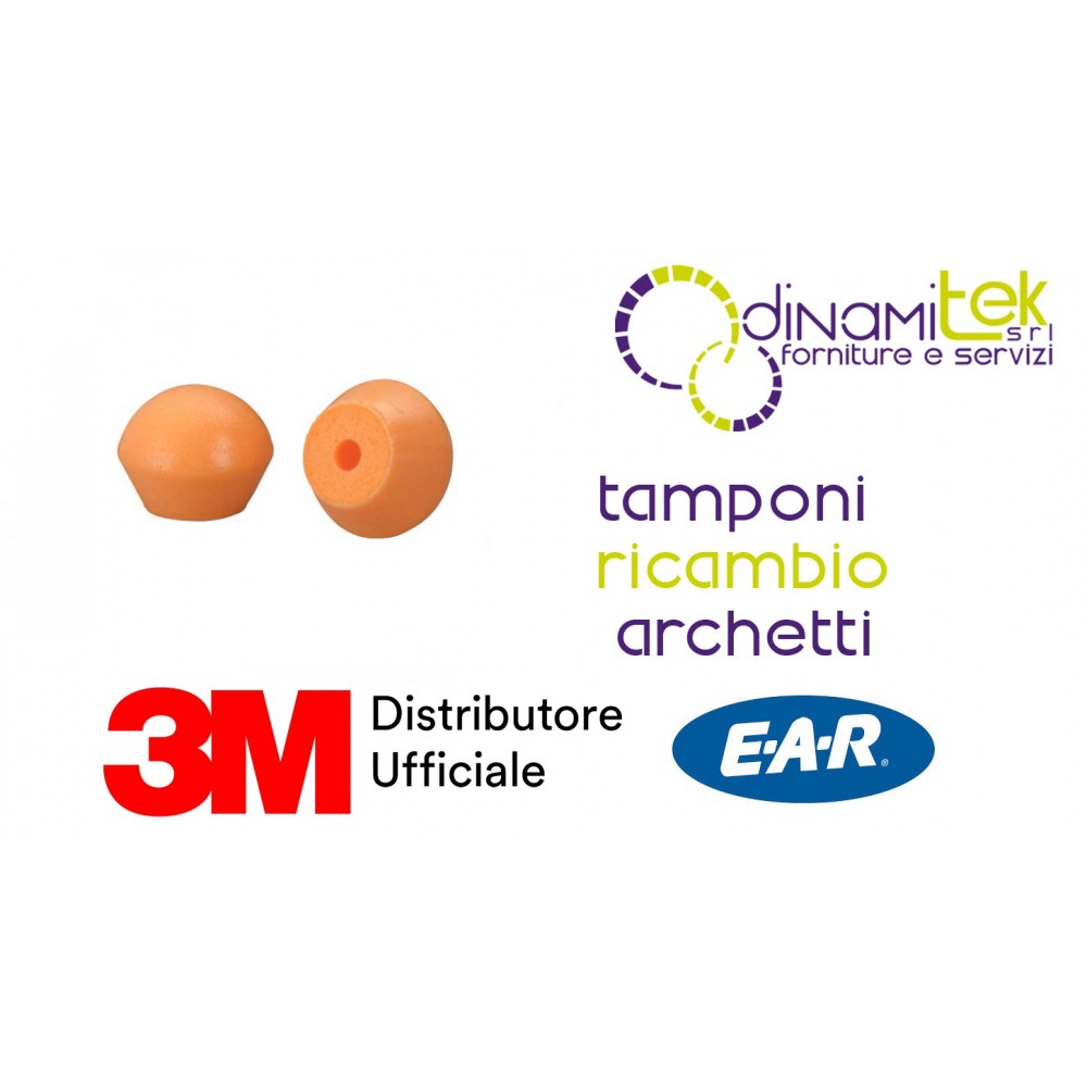 1311 TAMPONI RICAMBIO PER ARCHETTI 1310-CF 20 PAIA 3M Dinamitek 1