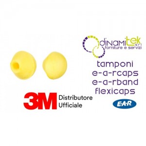 EARCAP-INSERTI DI RICAMBIO PER EARCAPS E EARBAND-CF 50 PAIA 3M Dinamitek 1
