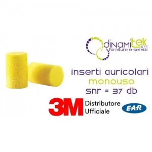 CLASSIC-INSERTI AURICOLARI MONOUSO-CF 250 PAIA 3M Dinamitek 1