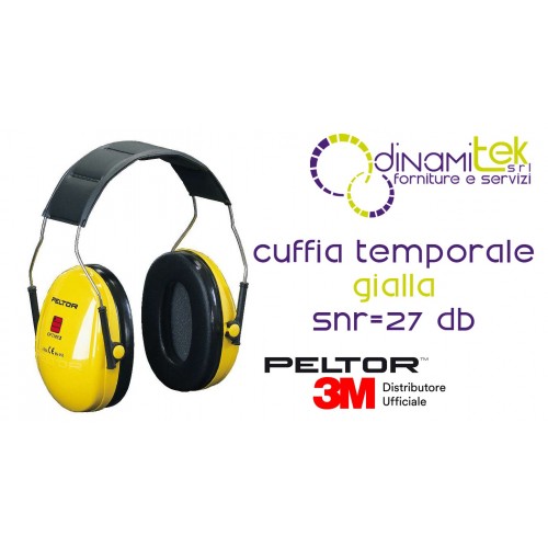 OPTIME I-CUFFIE AURICOLARI TEMPORALE H510A-401-GU 3M Dinamitek 1
