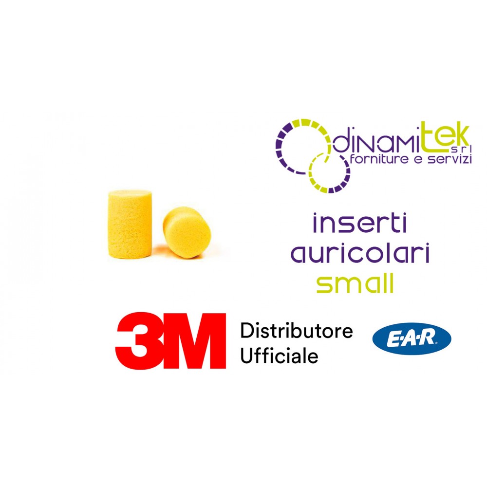 3M AM-01-000 CLASSIC INSERTI AURICOLARI SMALL CF 250 PAIA Dinamitek 1