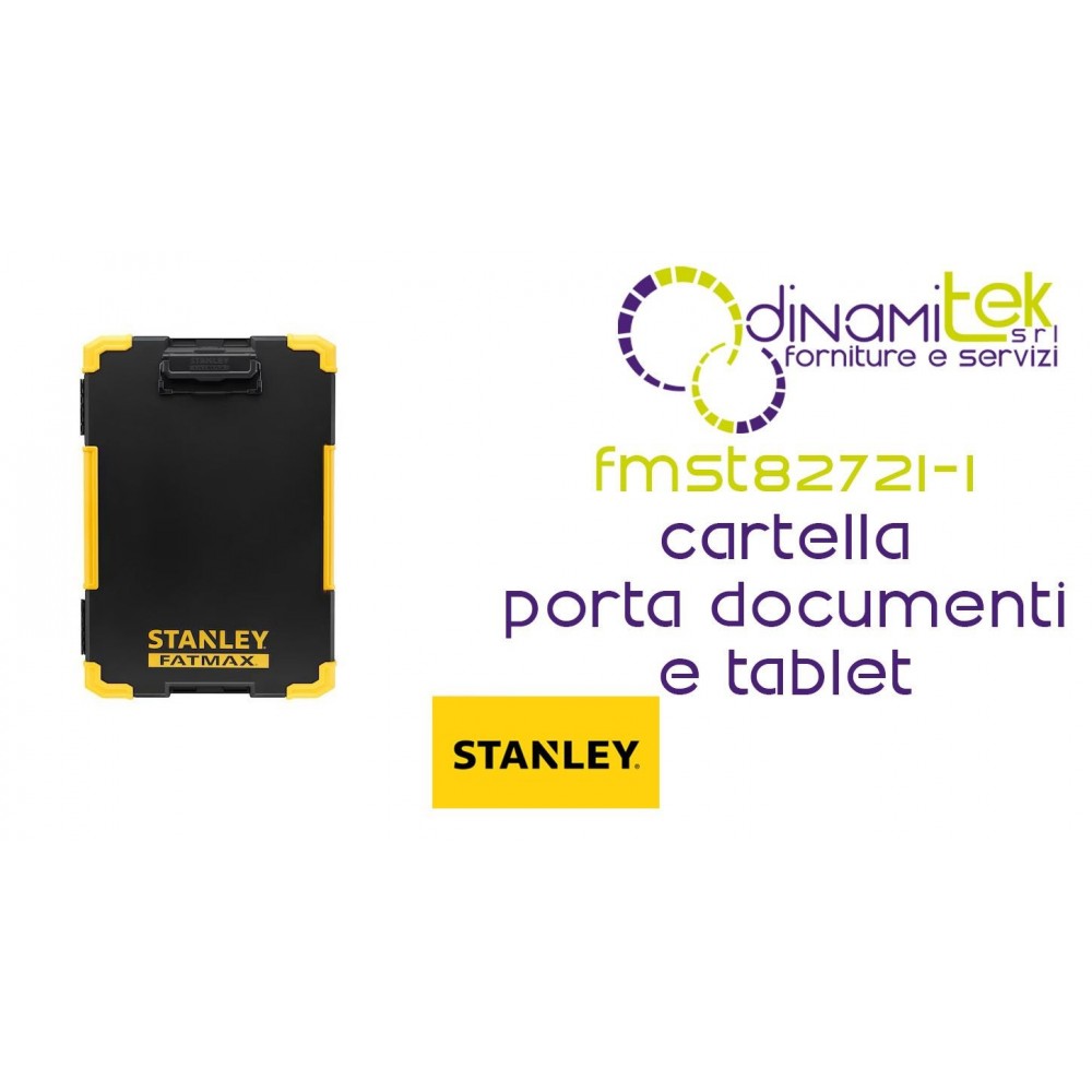 STANLEY FATMAX PRO-STACK FMST82721-1 CARTELLA PORTA DOCUMENTI E TABLET Dinamitek 1