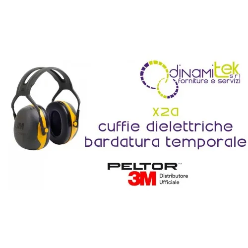 X2A CASQUE ANTIBRUIT DIÉLECTRIQUE JAUNE SÉRIE X 3M PELTOR