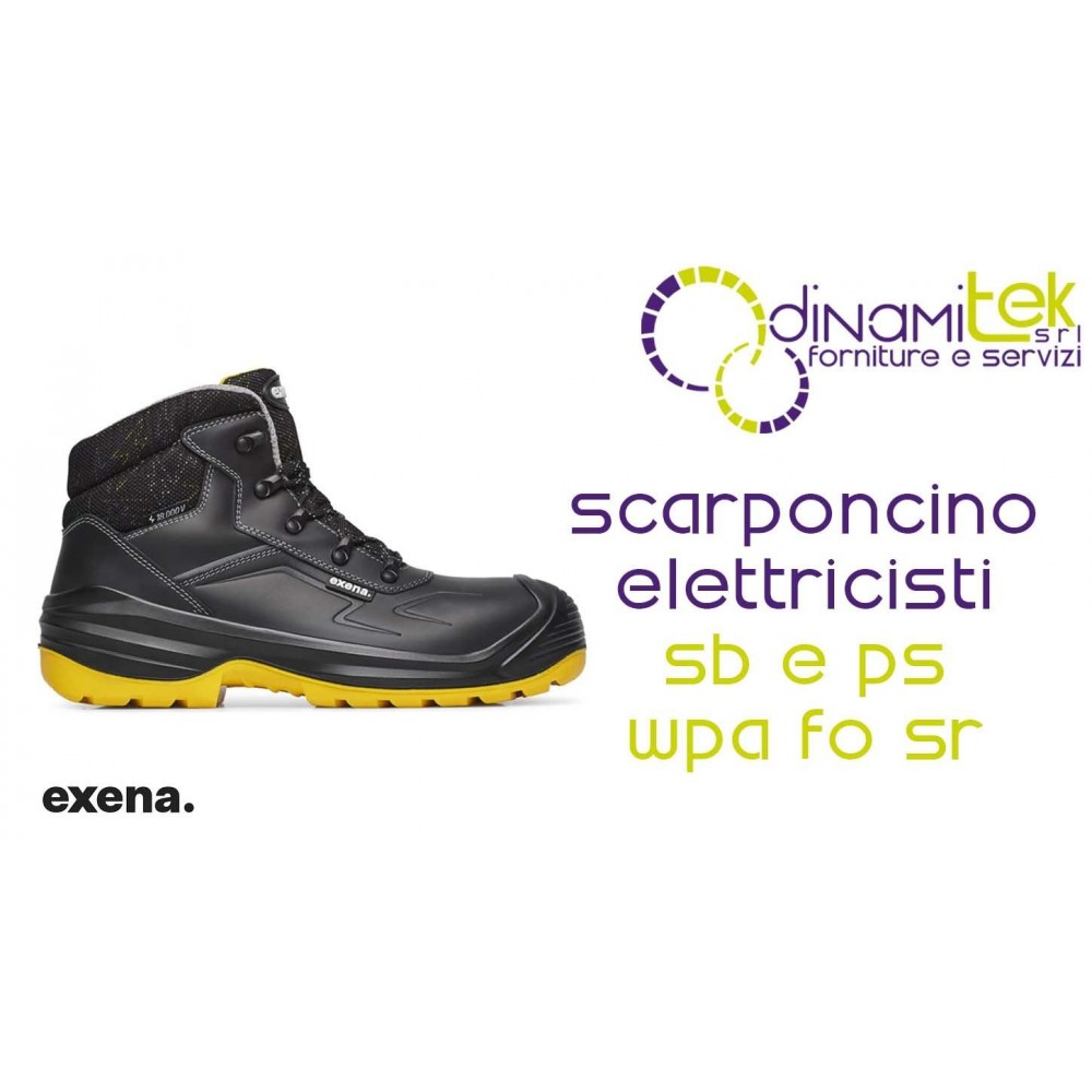 EXENA VOLT SB E PS WPA FO SR SCARPA ELETTRICISTI ALTA Dinamitek 1