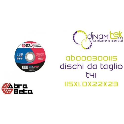 AB00300115 ABRA BETA SILVER LINE DISCO DE CORTE..