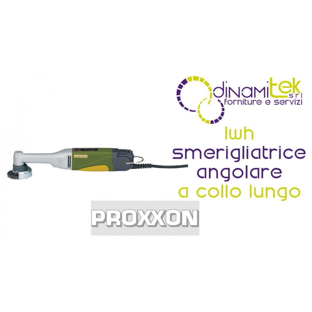 PROXXON LHW SMERIGLIATRICE ANGOLARE A COLLO LUNGO Dinamitek 1
