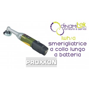 PROXXON LHW/A SMERIGLIATRICE A COLLO LUNGO A BATTERIA Dinamitek 1