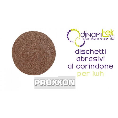 PROXXON 28550 DISCHETTI ABRASIVI AL CORINDONE PER LHW Dinamitek 1
