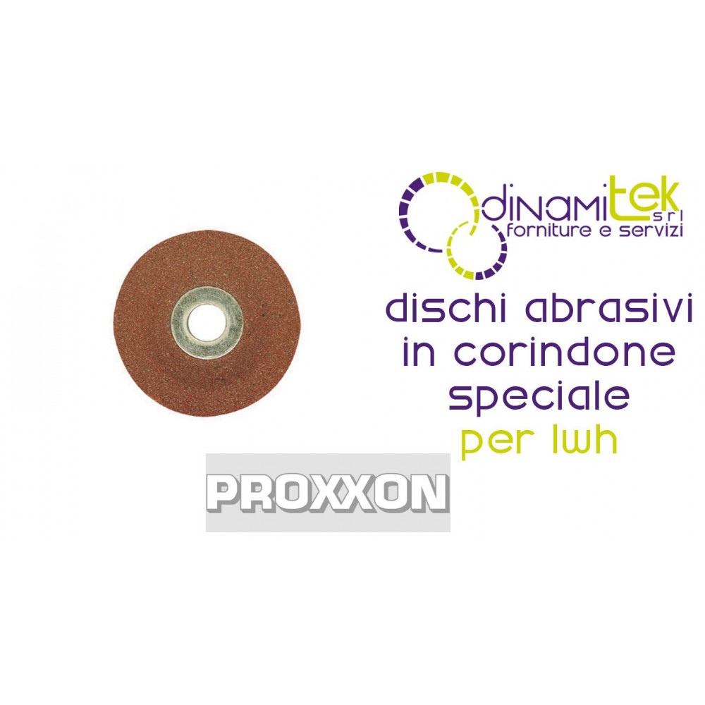 PROXXON 28585 DISCHI ABRASIVI IN CORINDONE SPECIALE PER LHW Dinamitek 1