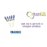 E160901 SET OF 5 SCREWDRIVERS IN-SLOTTED-PHILLIPS® PASTORINO EXPERT Dinamitek 1