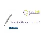 E113692 INSERTS PHILLIPS® 50 MM - 1/4" PASTORINO EXPERT Dinamitek 1