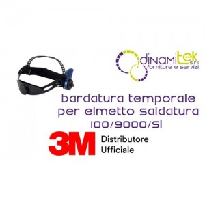3M SPEEDGLAS 705015 BARDATURA TEMPORALE PER ELMETTO PER SALDATURA 100/9000/SL Dinamitek 1