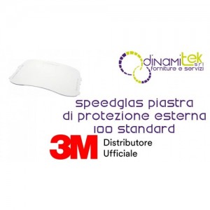 3M SPEEDGLAS 776000 PIASTRA DI PROTEZIONE ESTERNA 100 STANDARD Dinamitek 1