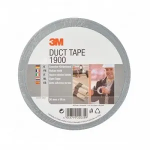  DUCT TAPE 1900 NASTRO TELATO MULTIUSO ARGENTO 50 X 50 3M Dinamitek 2