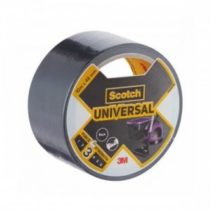 3M SCOTCH 2904 UNIVERSAL NASTRO ADESIVO NERO 10 M X 48 MM Dinamitek 2